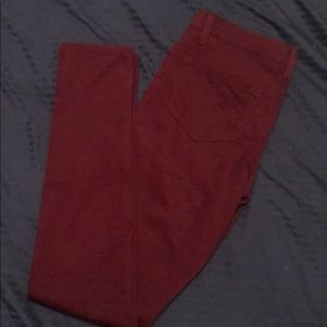 *resell* Burgundy jeggings